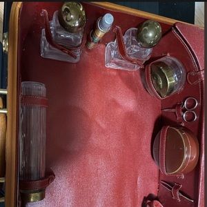 VINTAGE DRESNER ORIGINAL LUGGAGE CHICAGO Cosmetics Suitcase